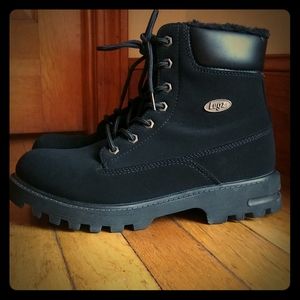 Mens Lugz Black Snowboots
